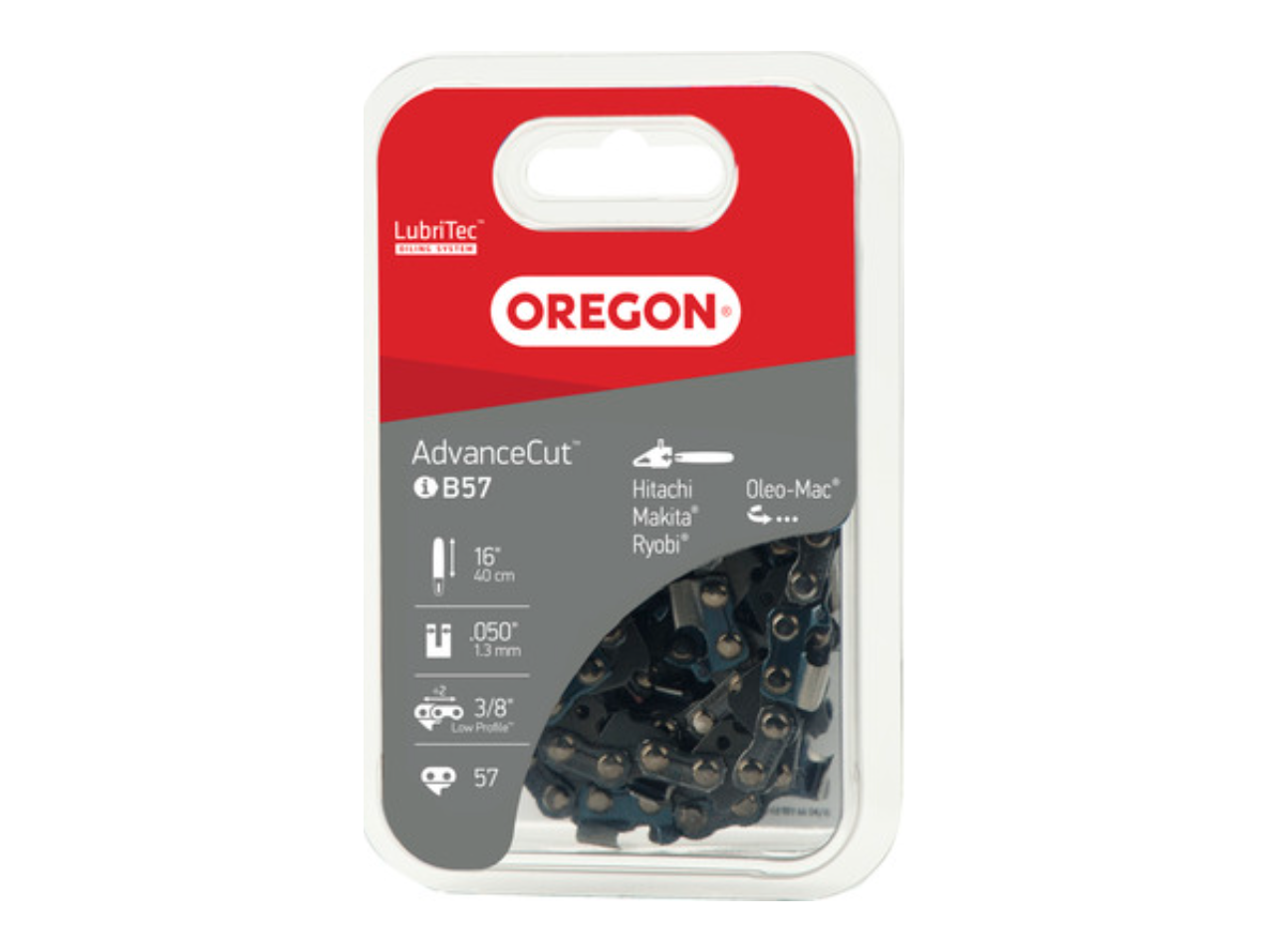 Pílová reťaz Oregon B57 (3/8" LP / 1,3 mm / 57 článkov)